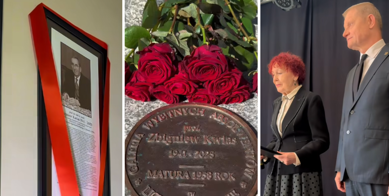 Legenda urologii w Galerii Wybitnych Absolwentów! Uroczystość w śremskim liceum