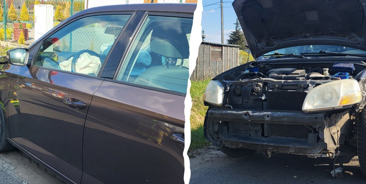 Znamy przyczynę zderzenia aut w Nowieczku! Jedna osoba trafiła do szpitala.