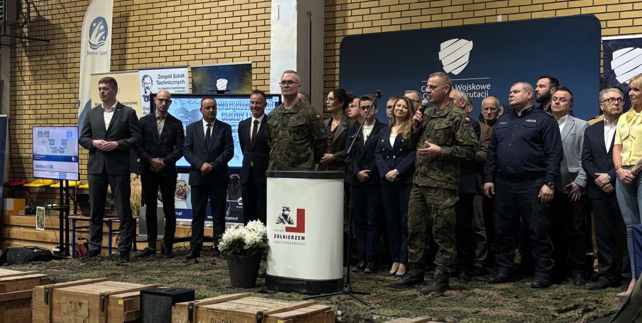 Mundurowa stolica regionu! Ruszyły Wojskowe Targi i Służby Pracy w Śremie